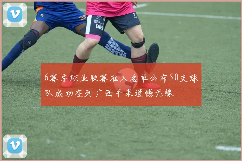 6赛季职业联赛准入名单公布50支球队成功在列广西平果遗憾无缘